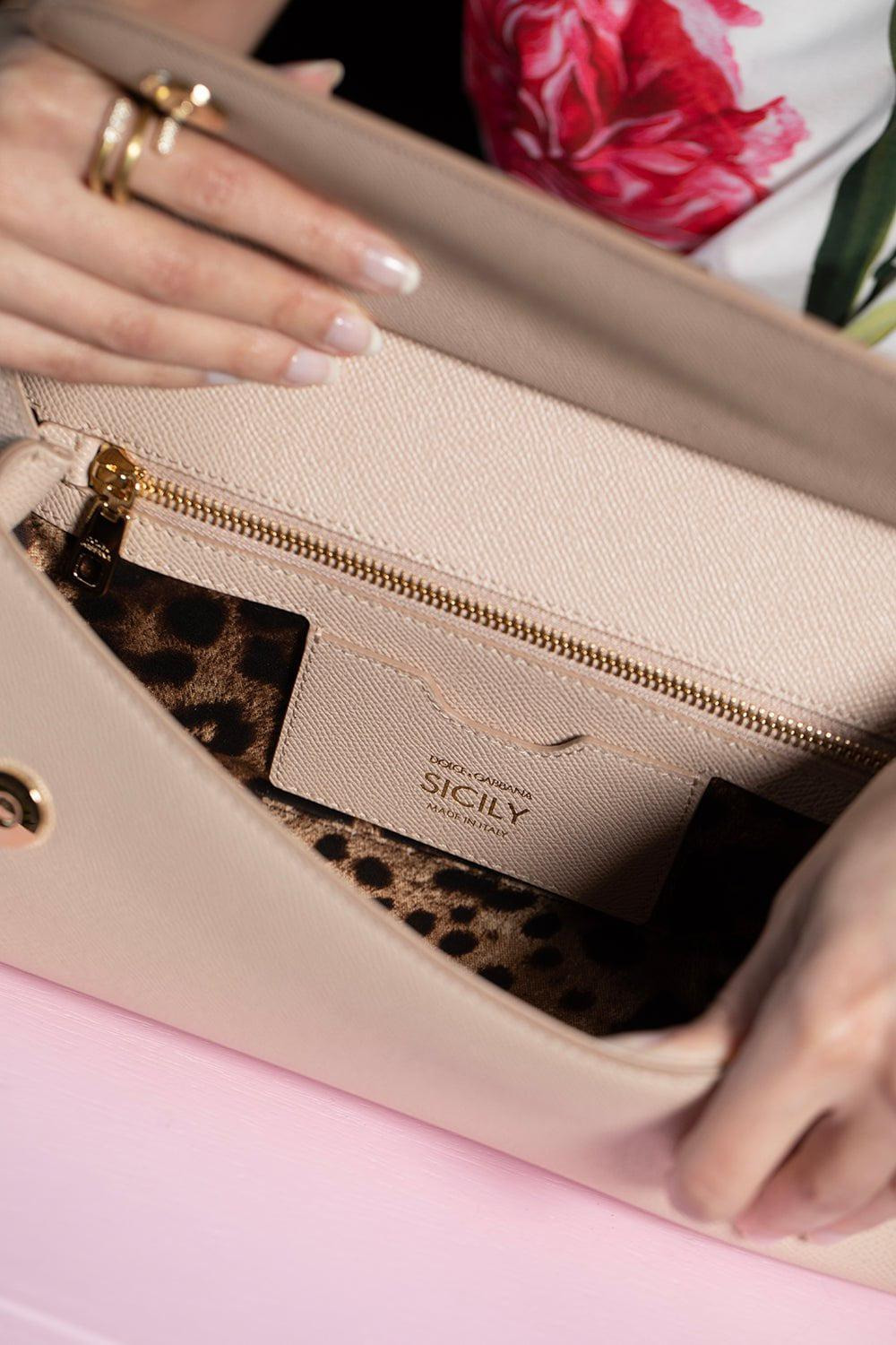Medium Sicily Bag - Light Pink - 4