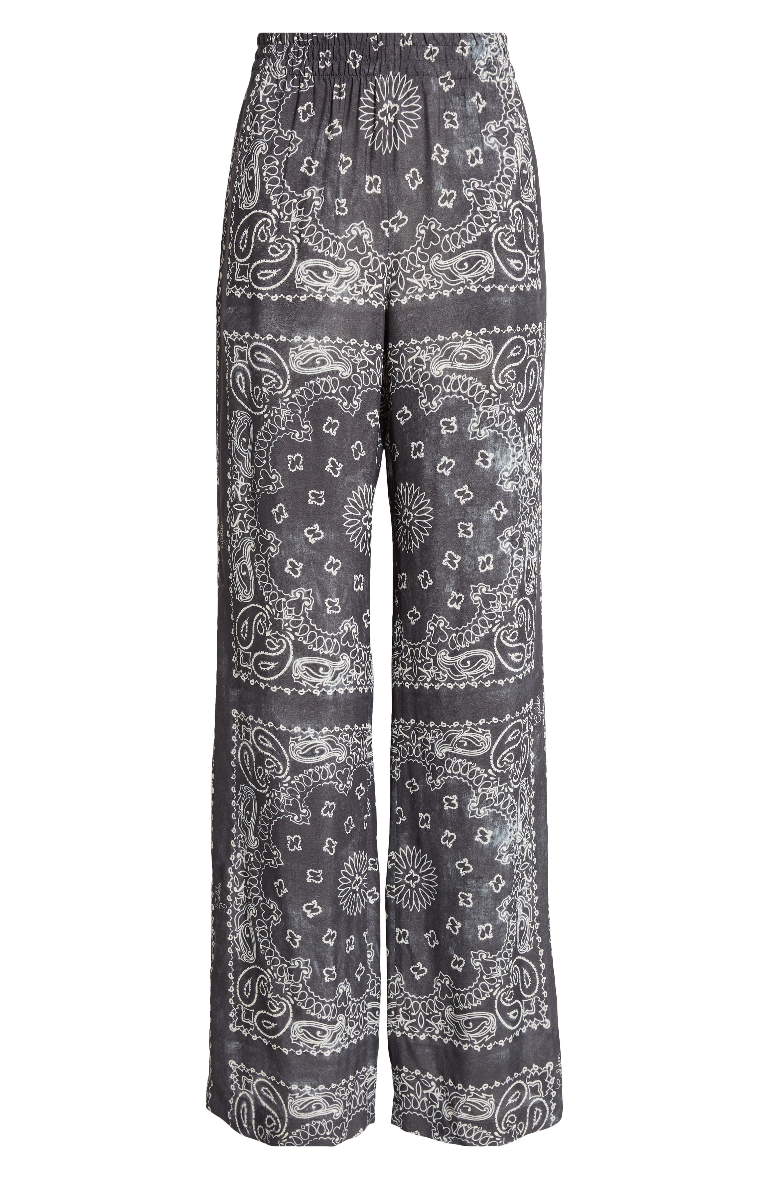 Paisley Print Pants - 6