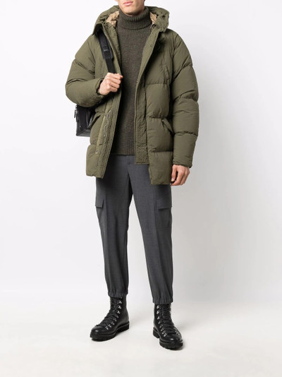 Ten C hooded padded coat outlook