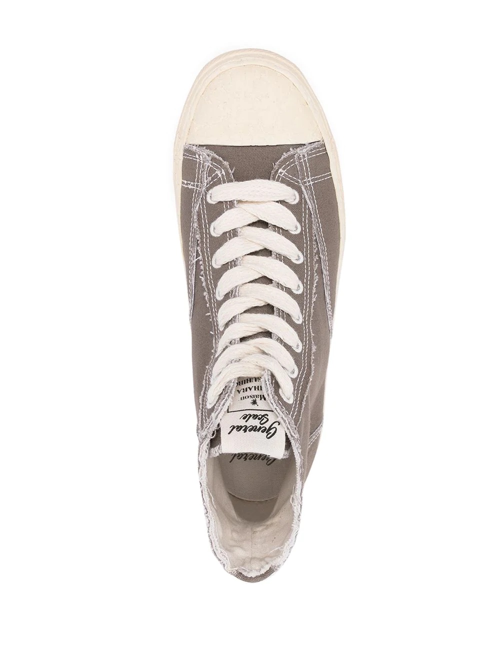 General Scale lace-up high-top sneakers - 4