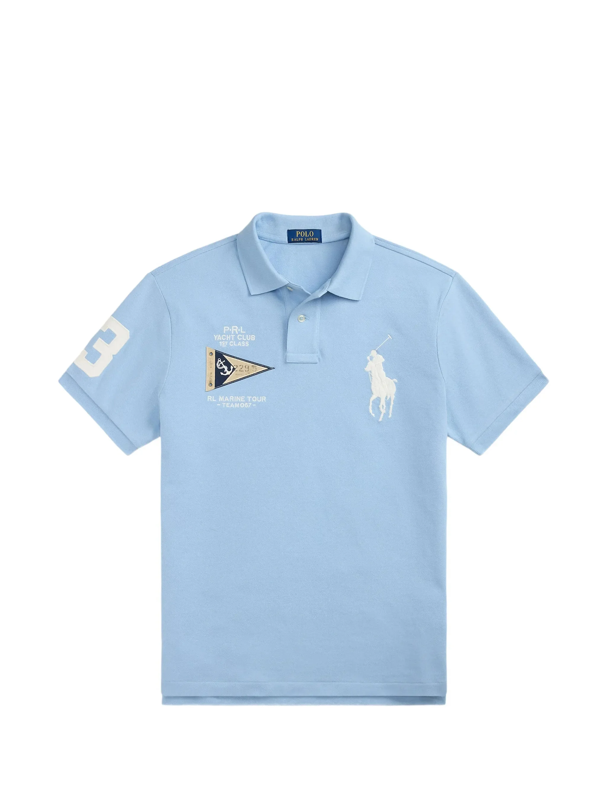 LOGO-EMBROIDERED POLO SHIRT - 1