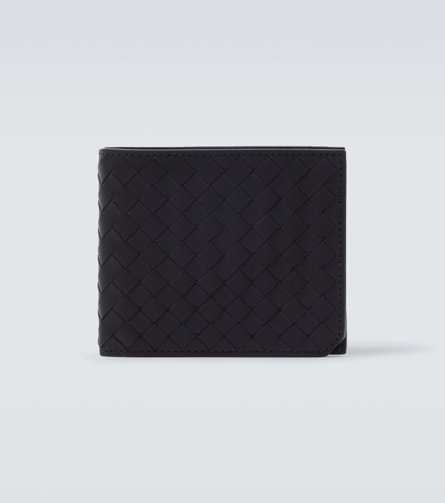 Intrecciato leather wallet - 1