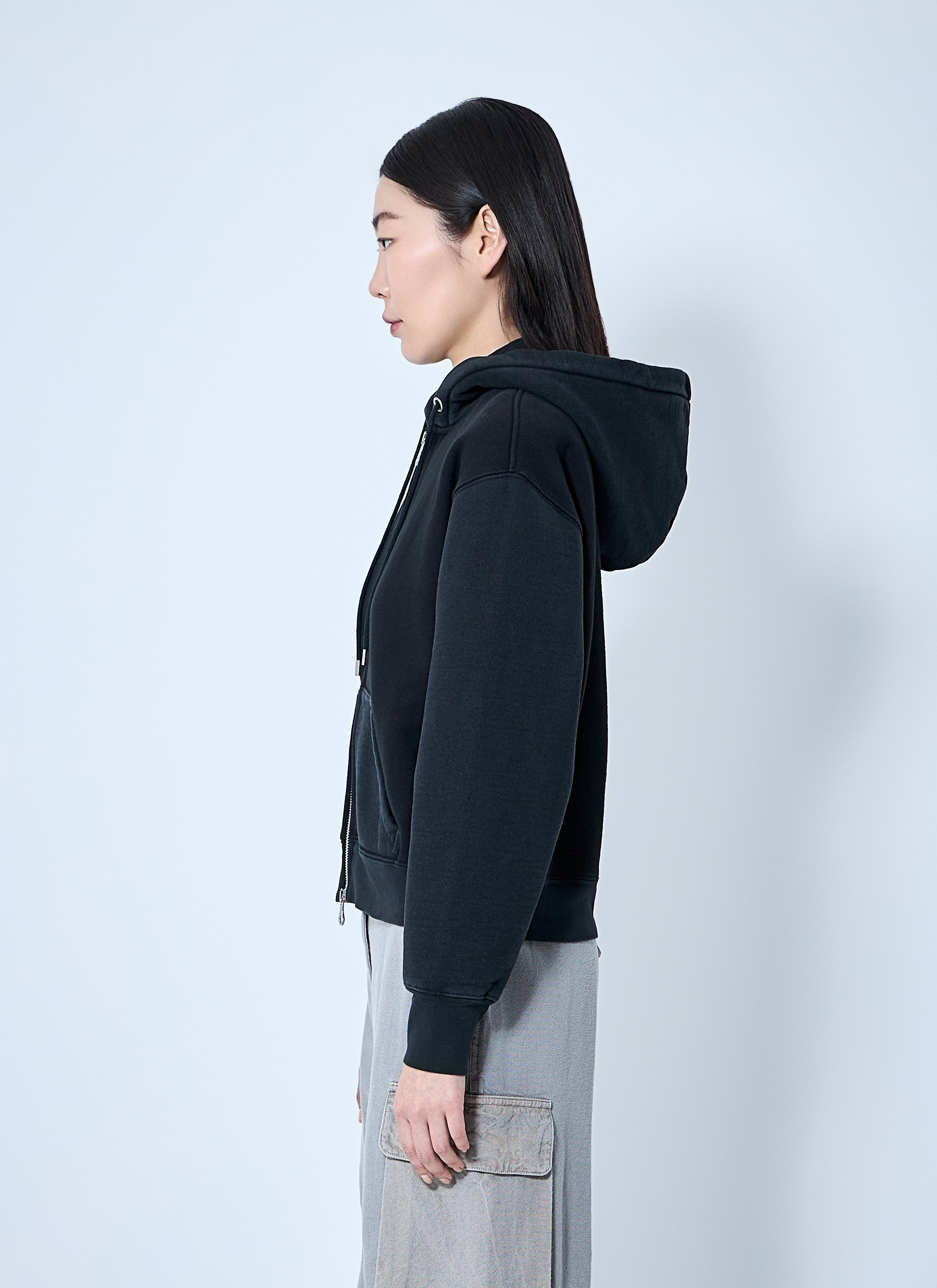 Our Legacy Women Mischief Hooded Zip-Up Sweatshirt - 3