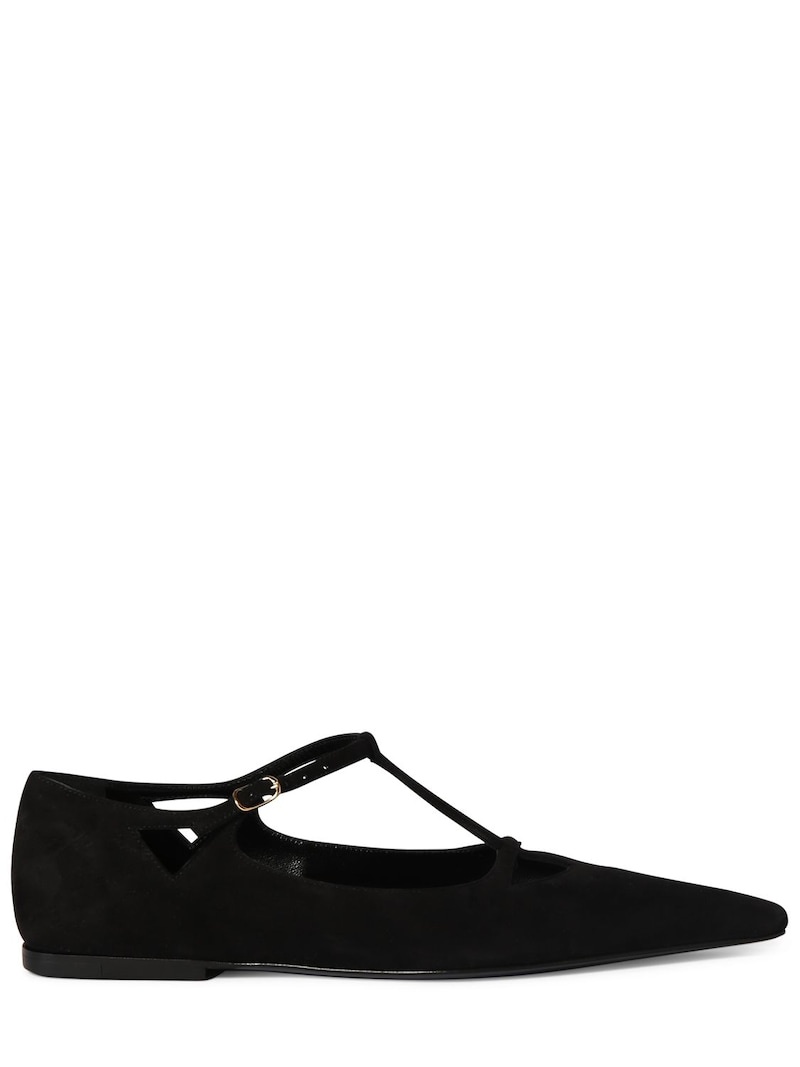 Cyd suede ballerina flats - 1