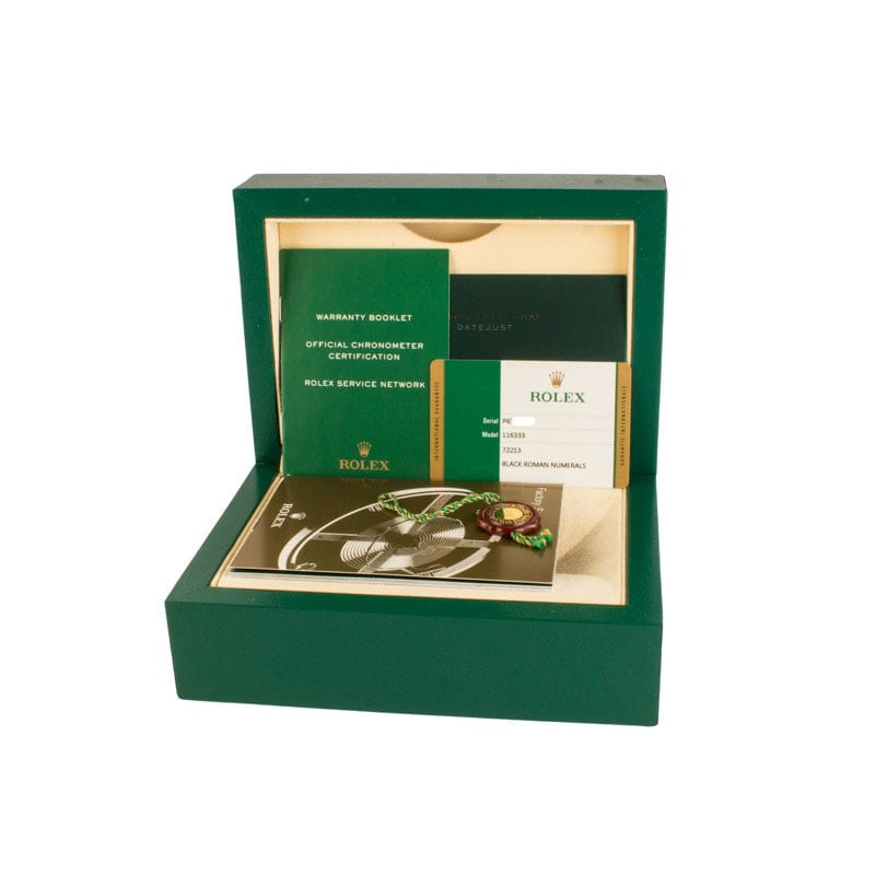 Rolex Datejust II Ref 116333 Black Dial - 4