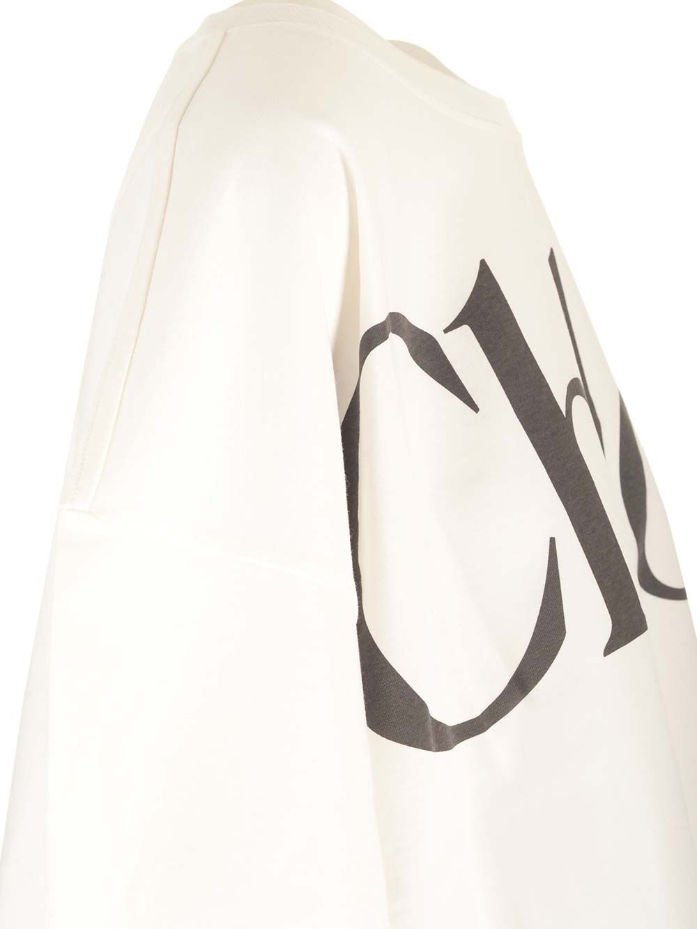 Signature Crop Top T-Shirt White - 3