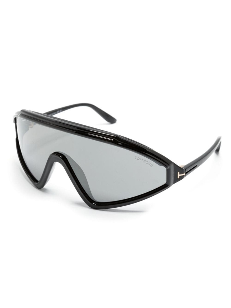 TOM FORD Lorna shield-frame sunglasses outlook
