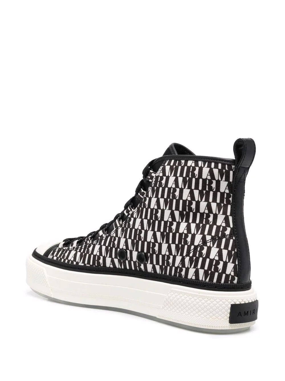 logo-print high-top sneakers - 3