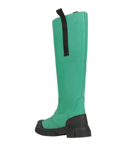 GANNI Light green Women's Boots outlook