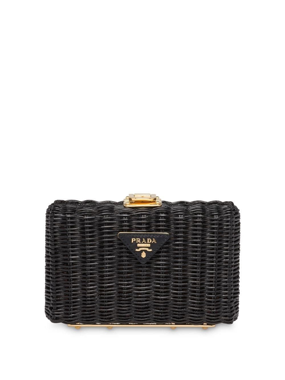 wicker clutch - 1