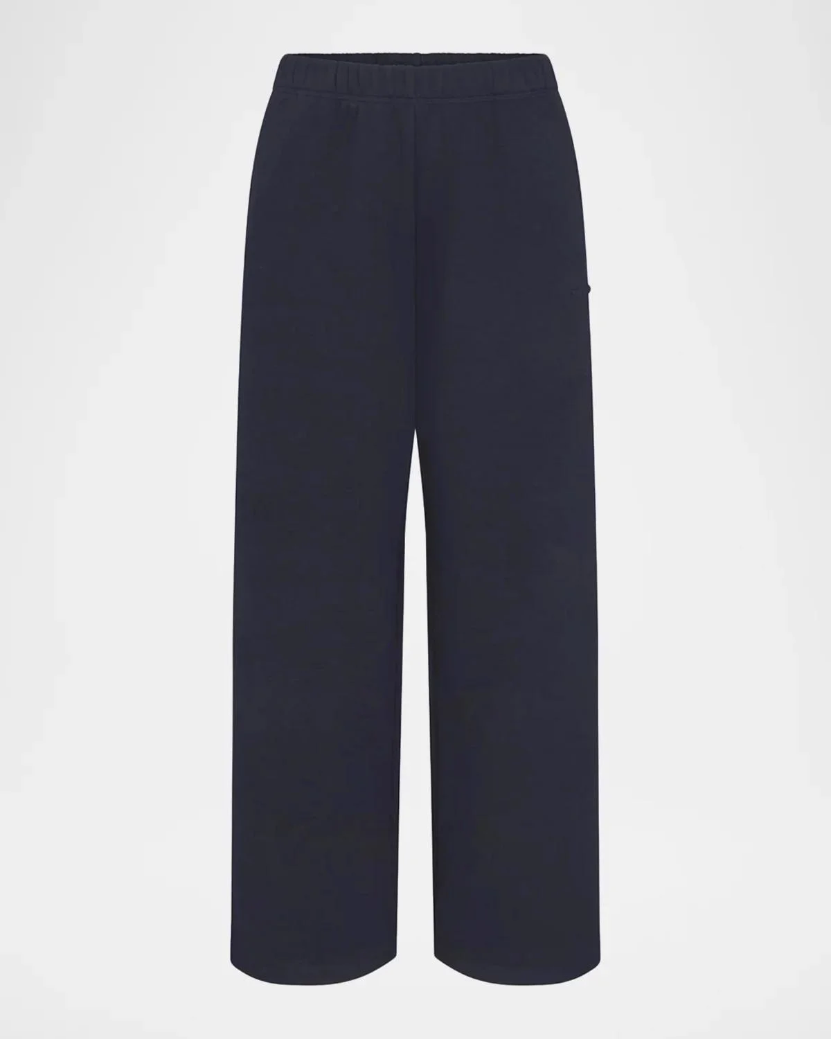 Cotton Fleece Classic Straight-Leg Pants - 1