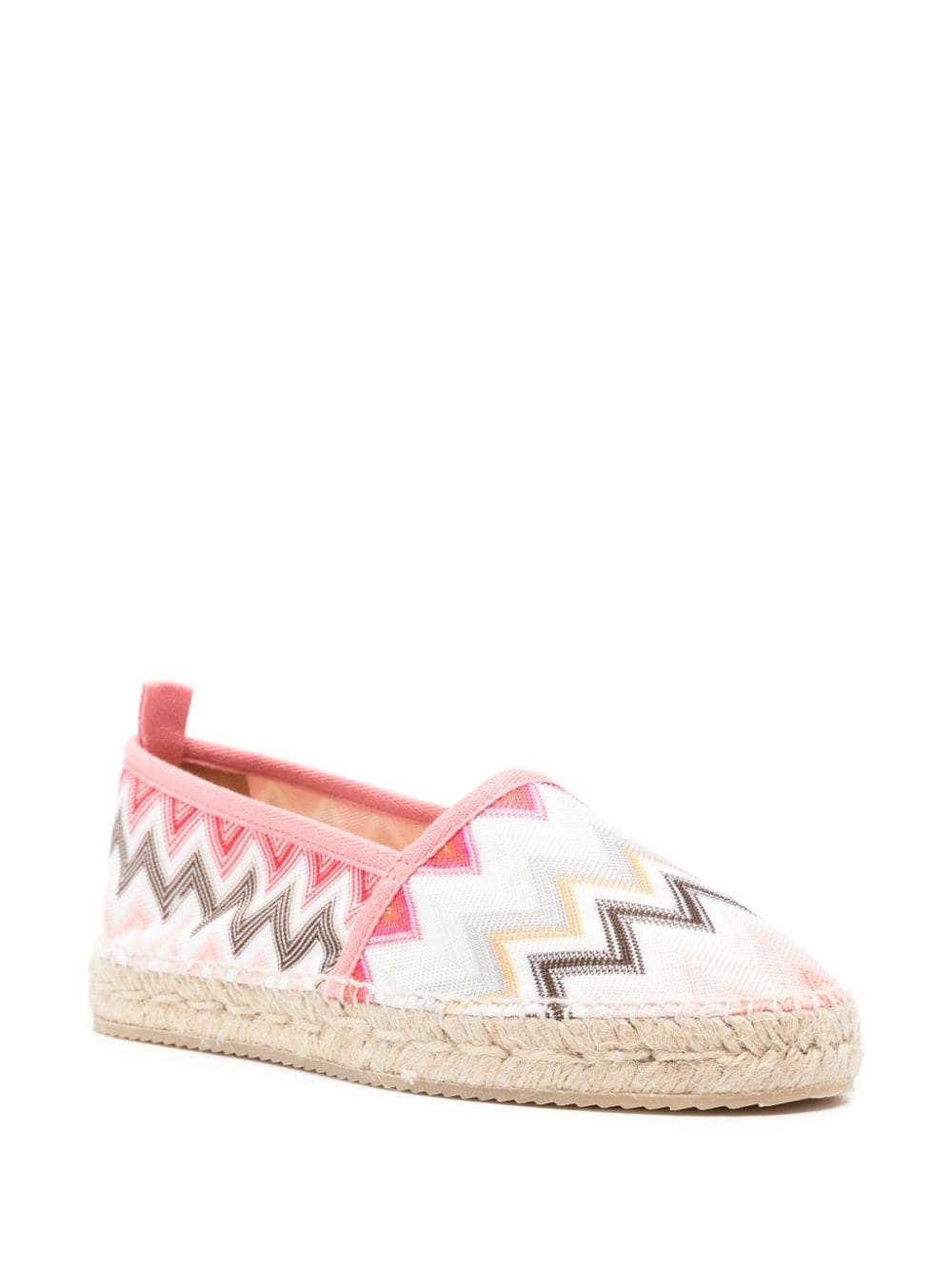 zigzag-pattern espadrilles - 3