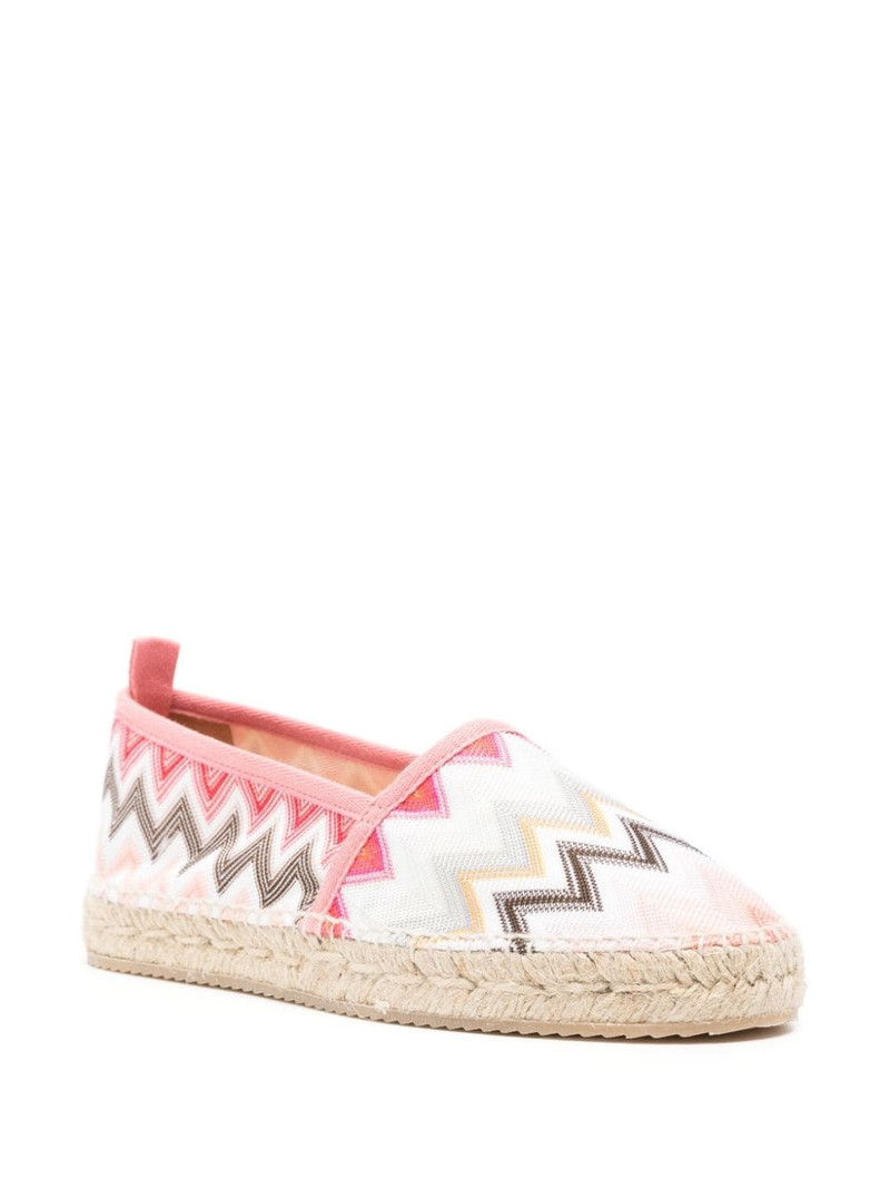 Missoni zigzag-patterned espadrilles outlook