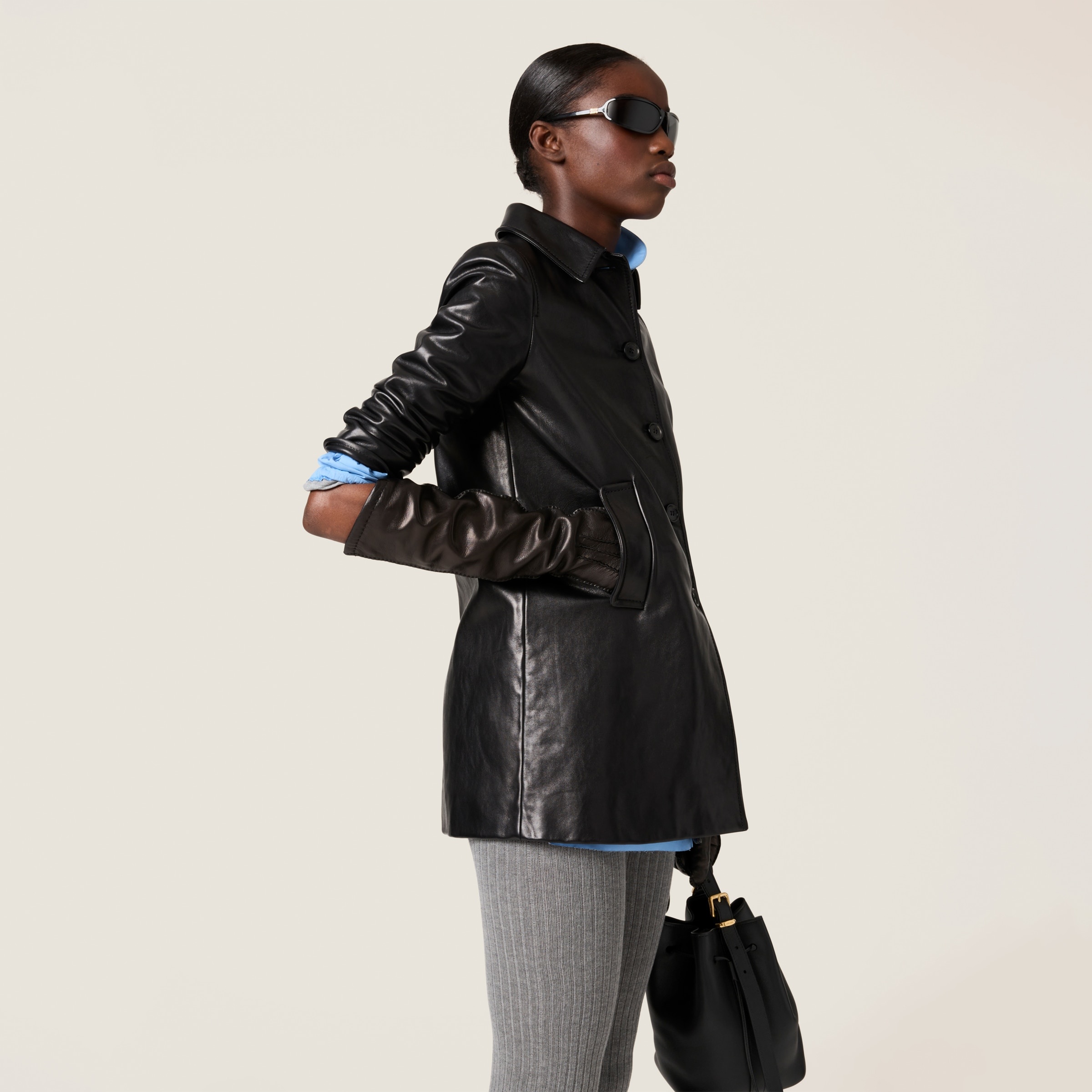 Leather coat - 5
