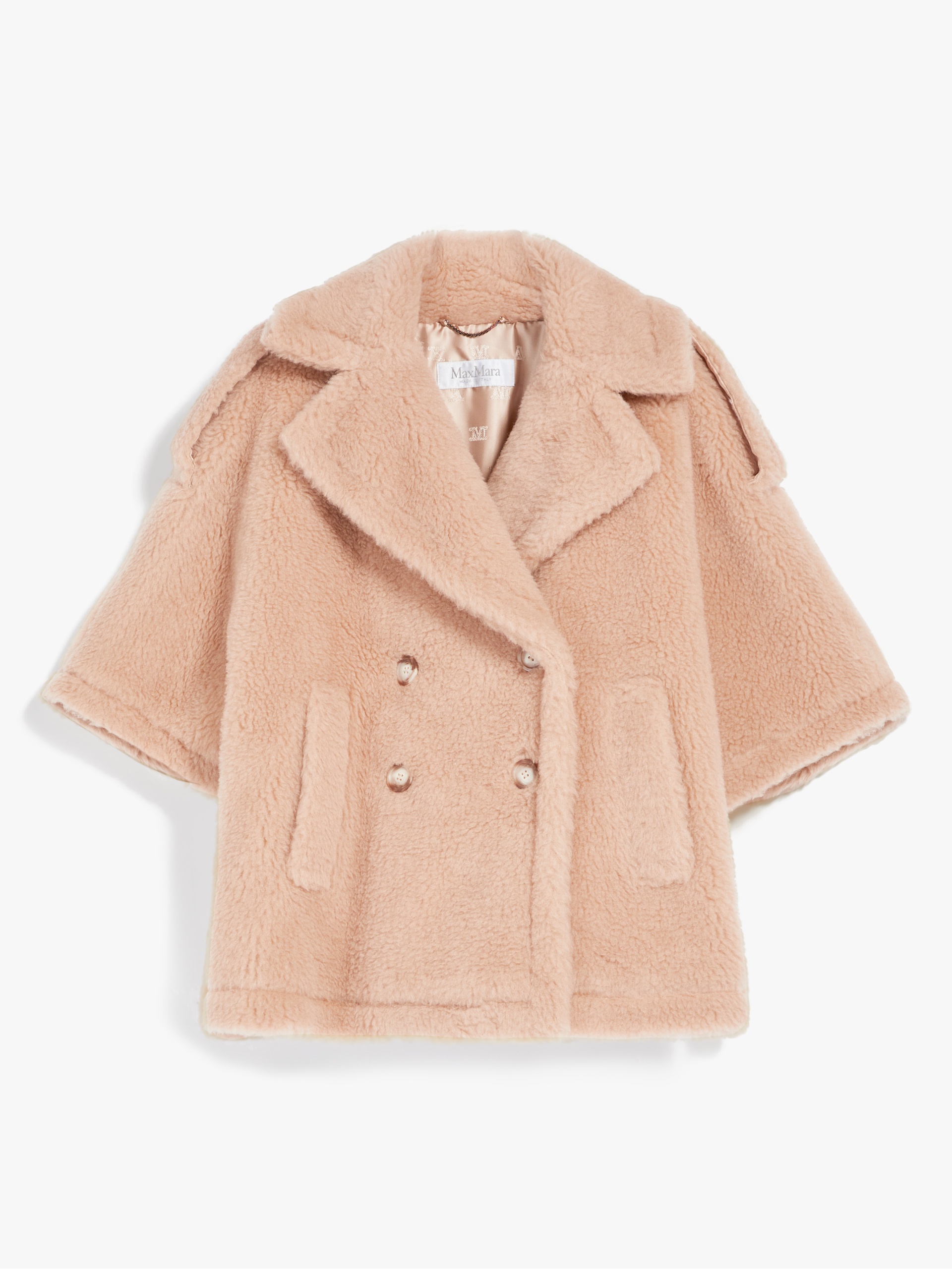 ADESSO Teddy fabric cape - 1