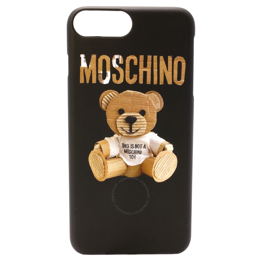 Moschino Beige Ladies Teddy 6/6S/7  Plus iPhone Case - 3