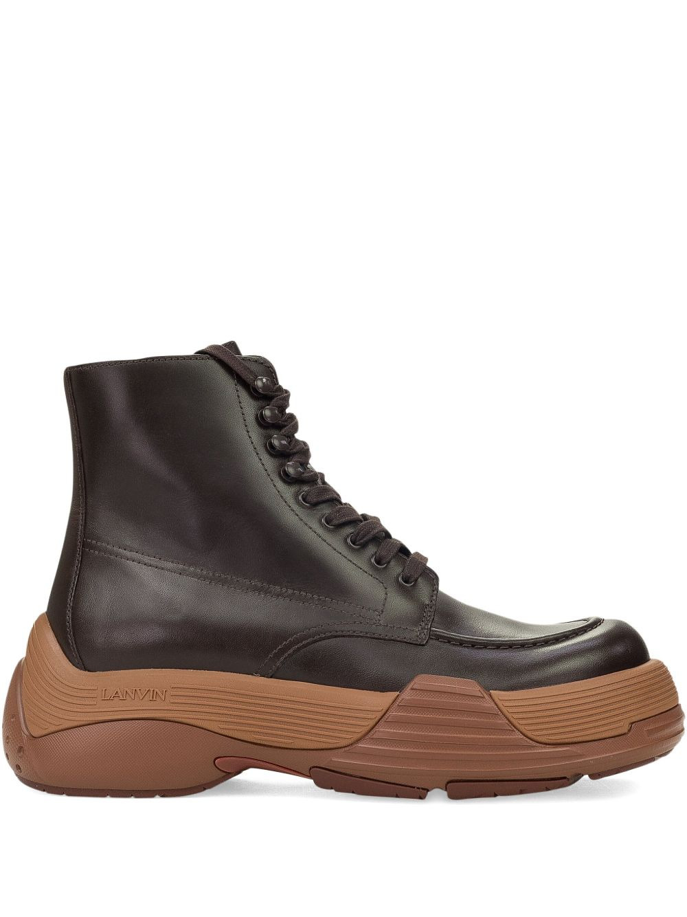 Flash-X Bold lace-up chunky boots - 1