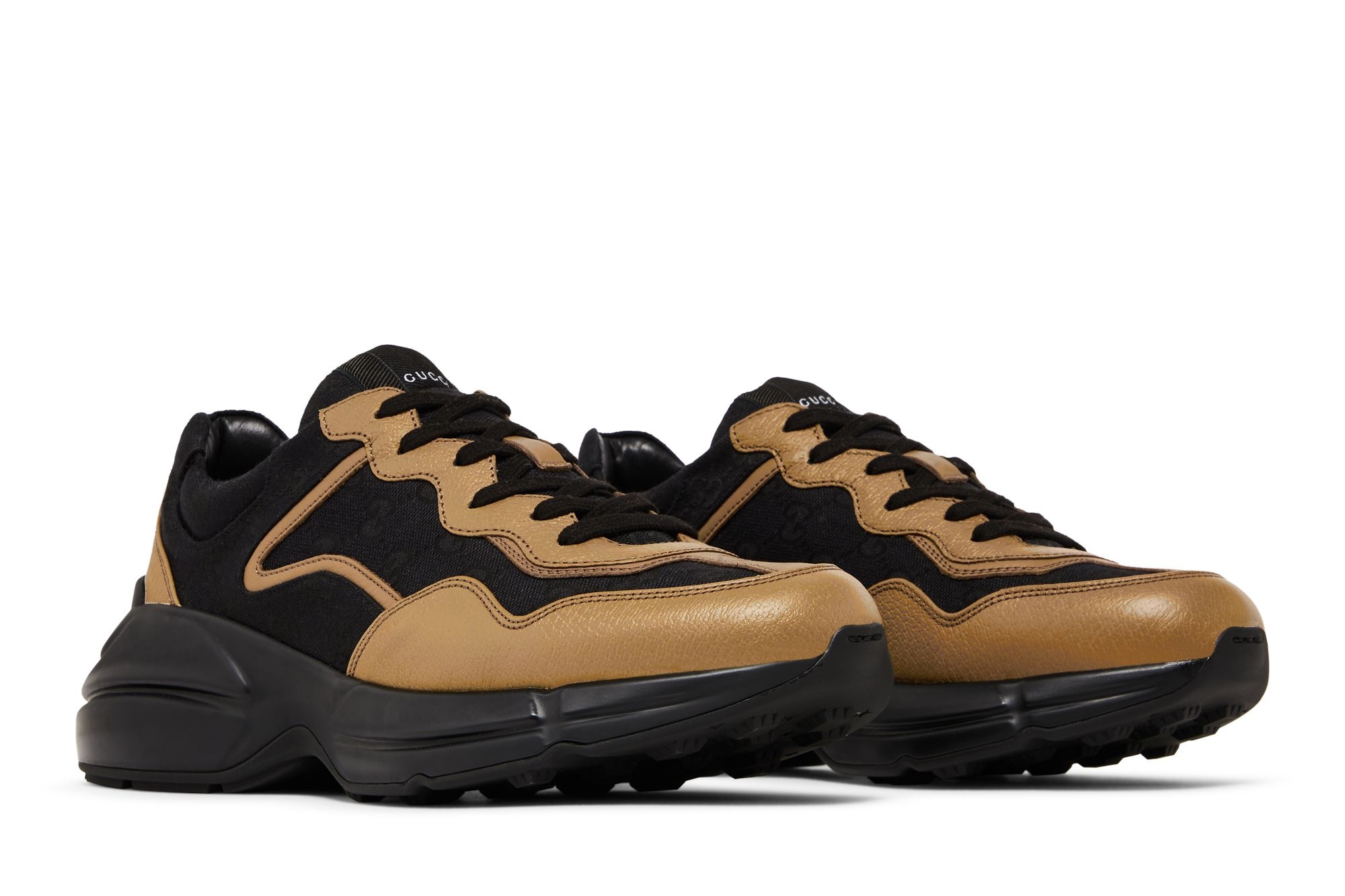 Gucci Rhyton 'Maxi GG Supreme - Black Khaki Beige' - 8
