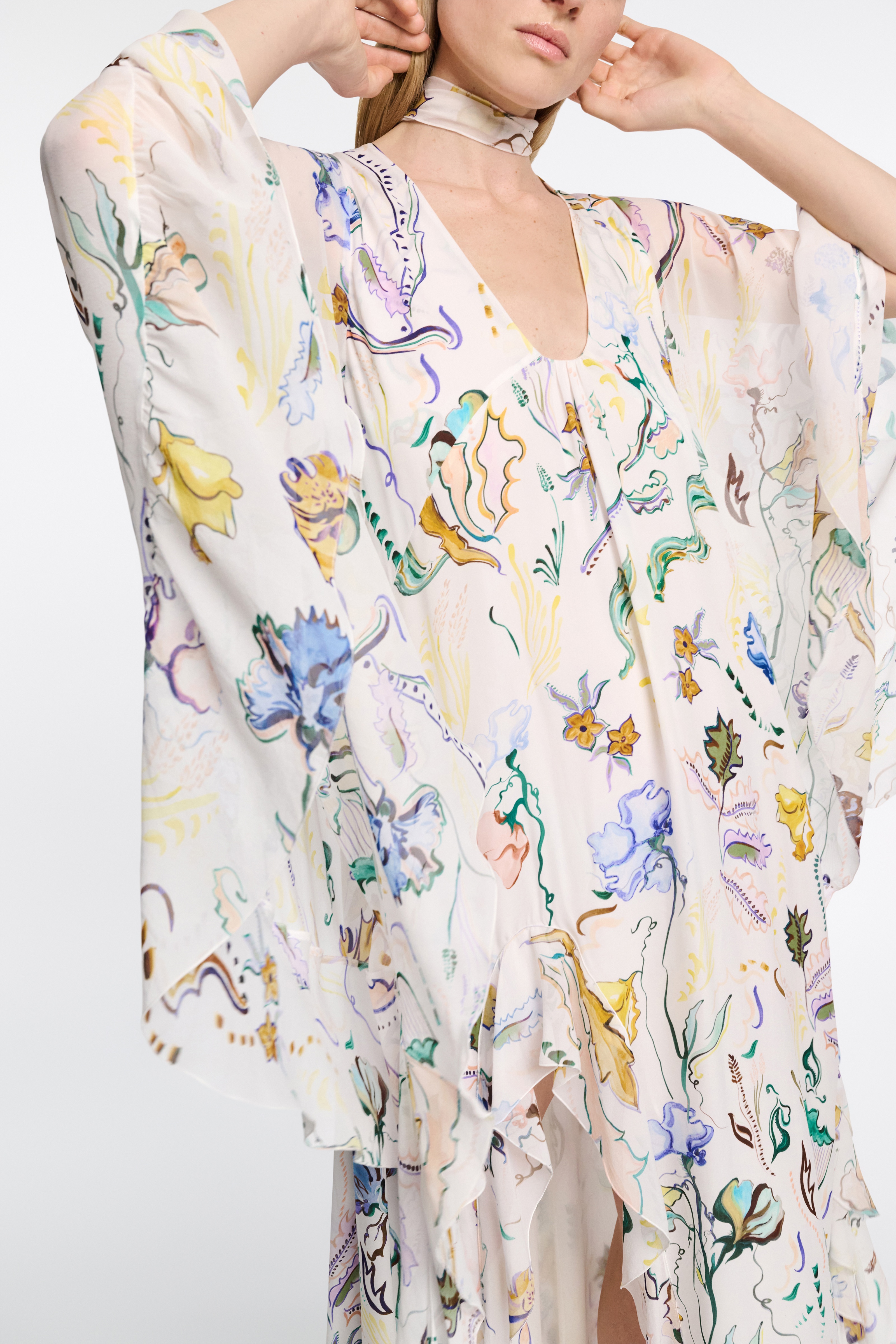 FLORAL TWIST dress - 6