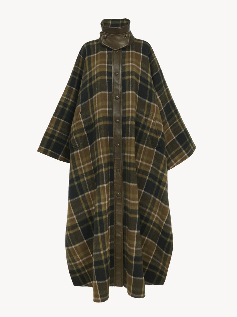 Chloé HIGH-NECK LONG COAT IN DOUBLE-FACE WOOL outlook