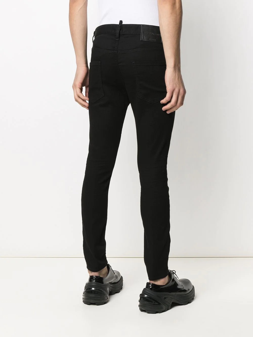 low-rise skinny jeans - 4