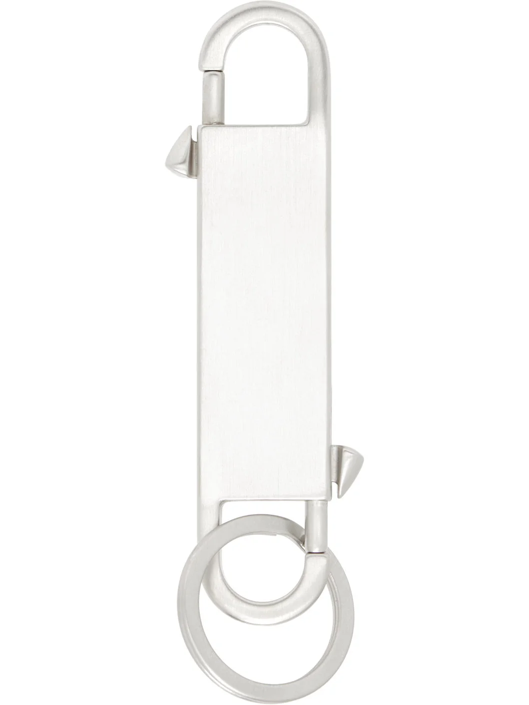 Silver Temple Gemini Keychain - 1
