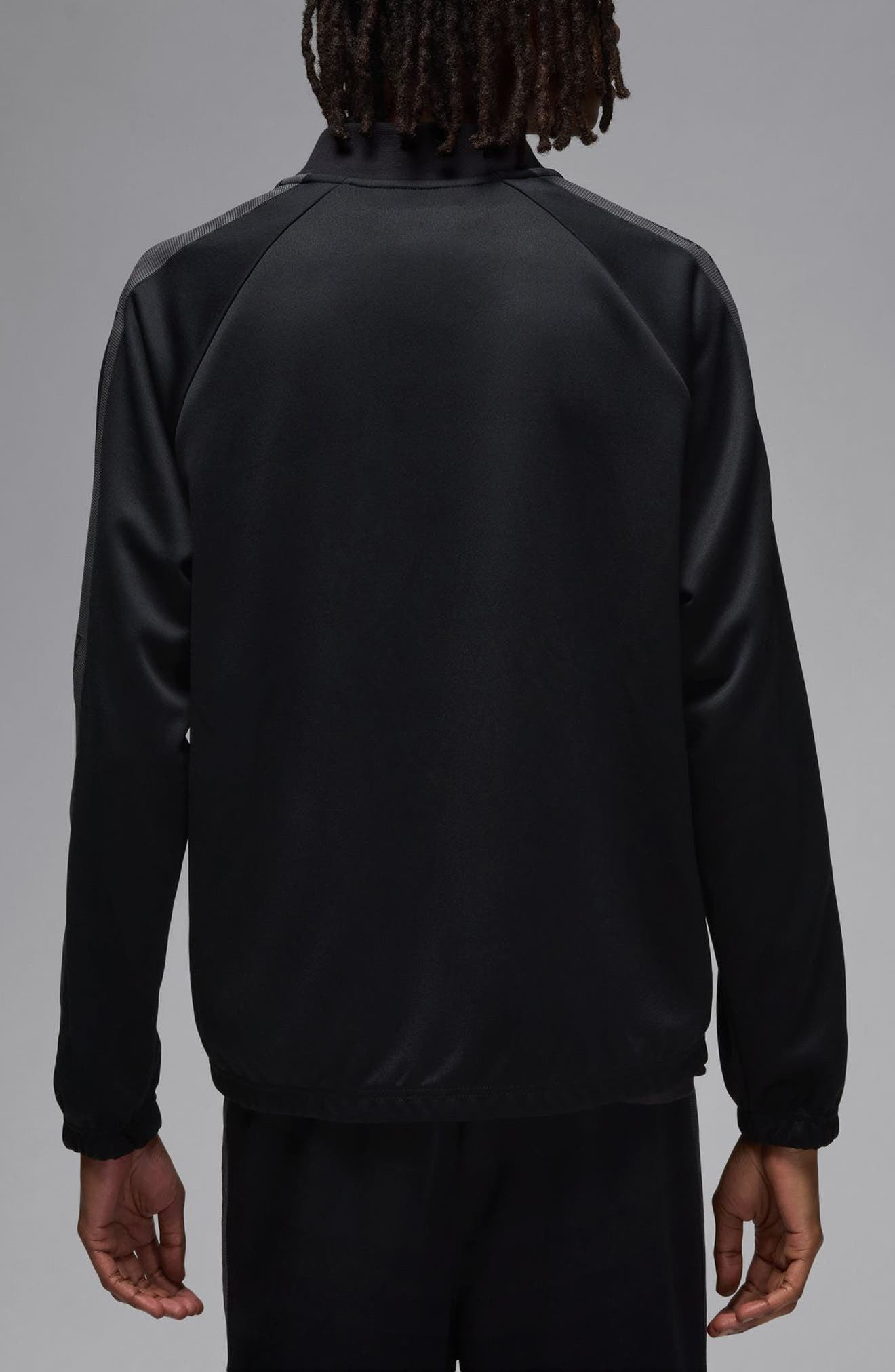 Jordan Essentials Track Jacket in Black/Anthracite at Nordstrom - 2