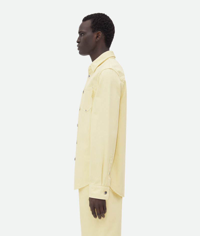Bottega Veneta Yellow Wash Denim Shirt outlook