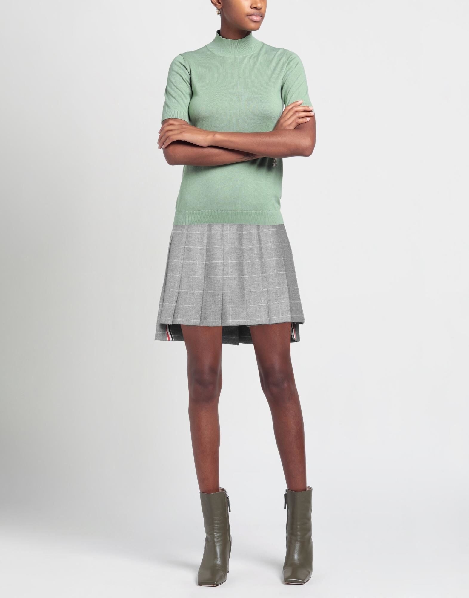 Grey Women's Mini Skirt - 2