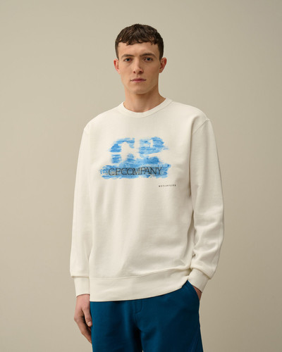 C.P. Company 30/1 Fleece Artisanal Logo Sweatshirt outlook
