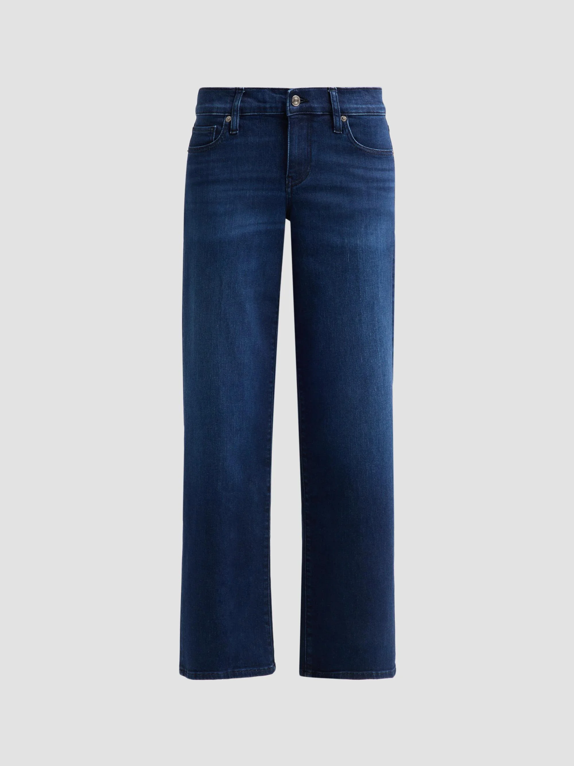 Women's Le Slim Palazzo Low-Rise Jeans - Ultraviolet - 1