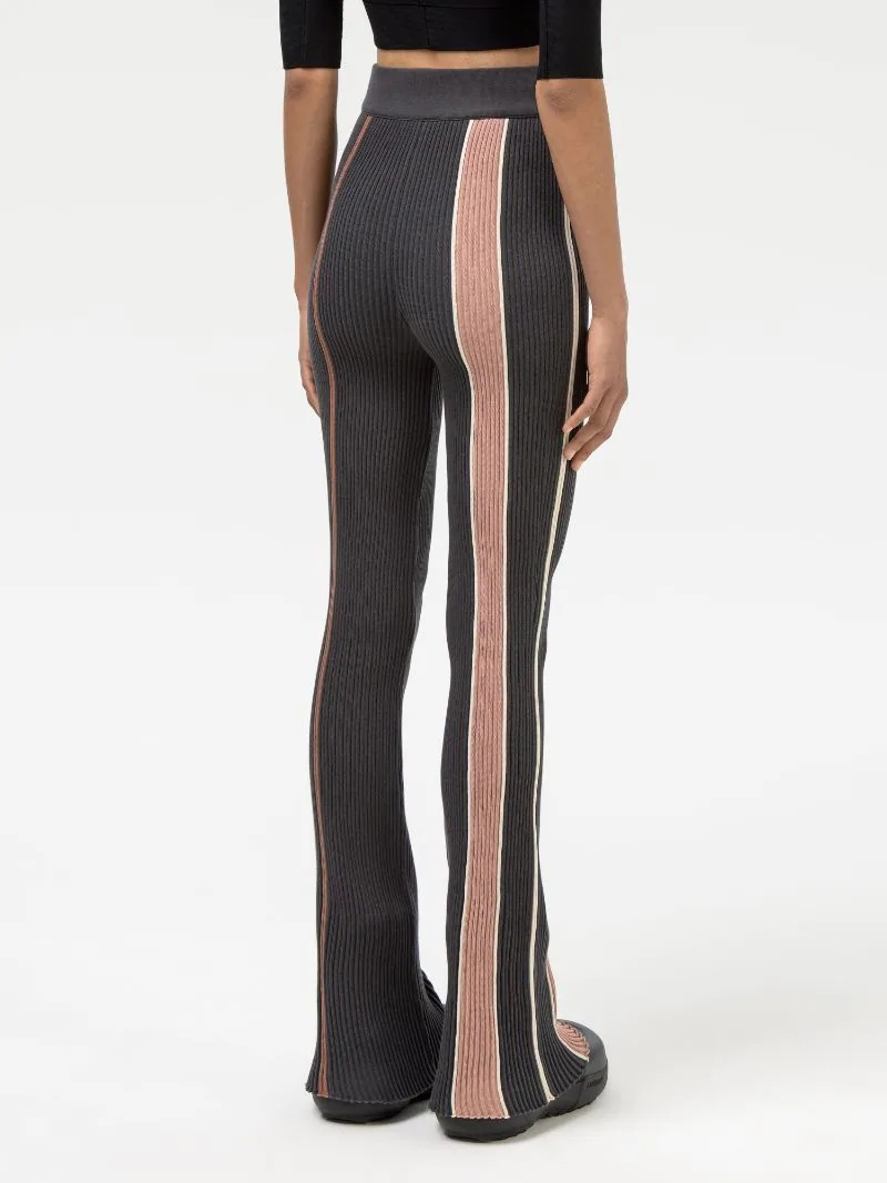 RIBBED KNIT PANTS - 5