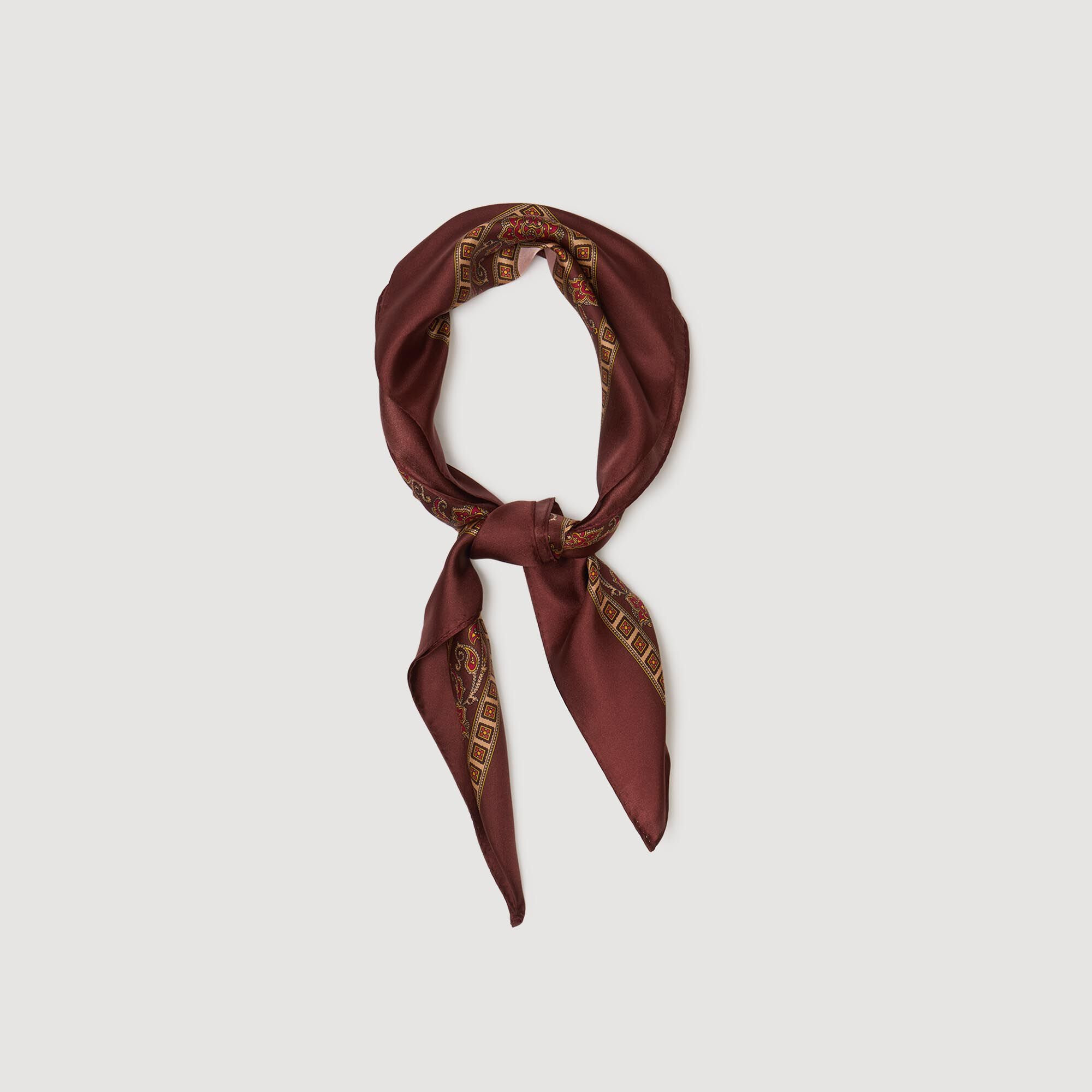 PLACED PRINT SCARF - 2
