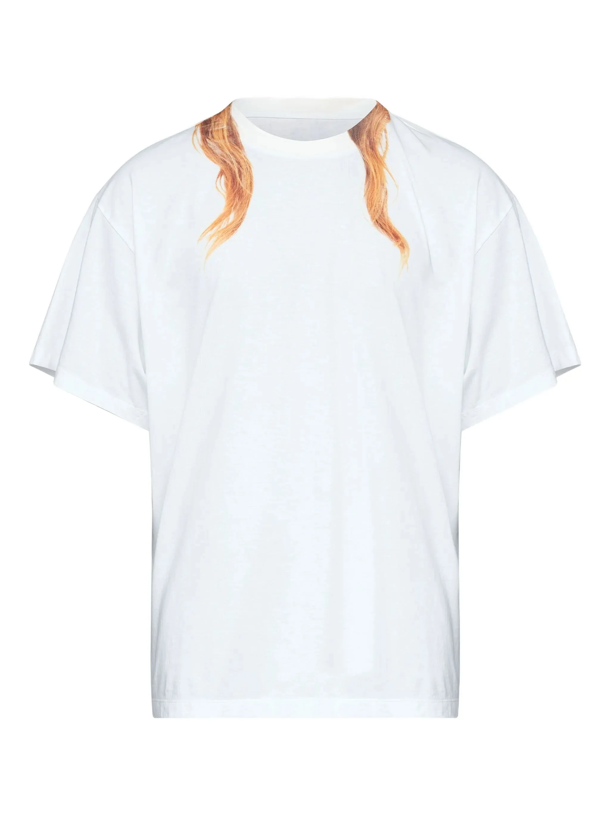 Mm6 Maison Margiela Round-neck Printed-detail T-shirt - 1