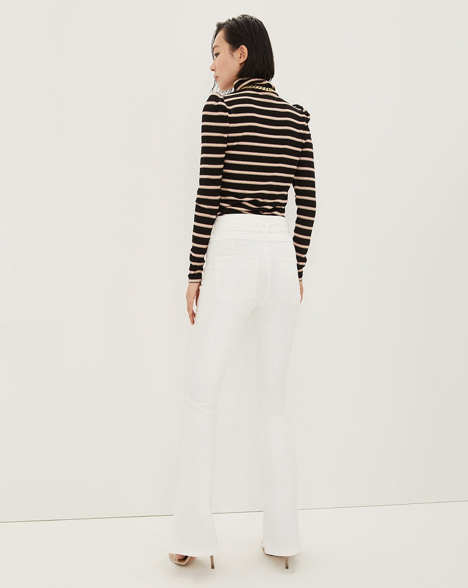 GISELLE SKINNY-FLARE JEAN - 5