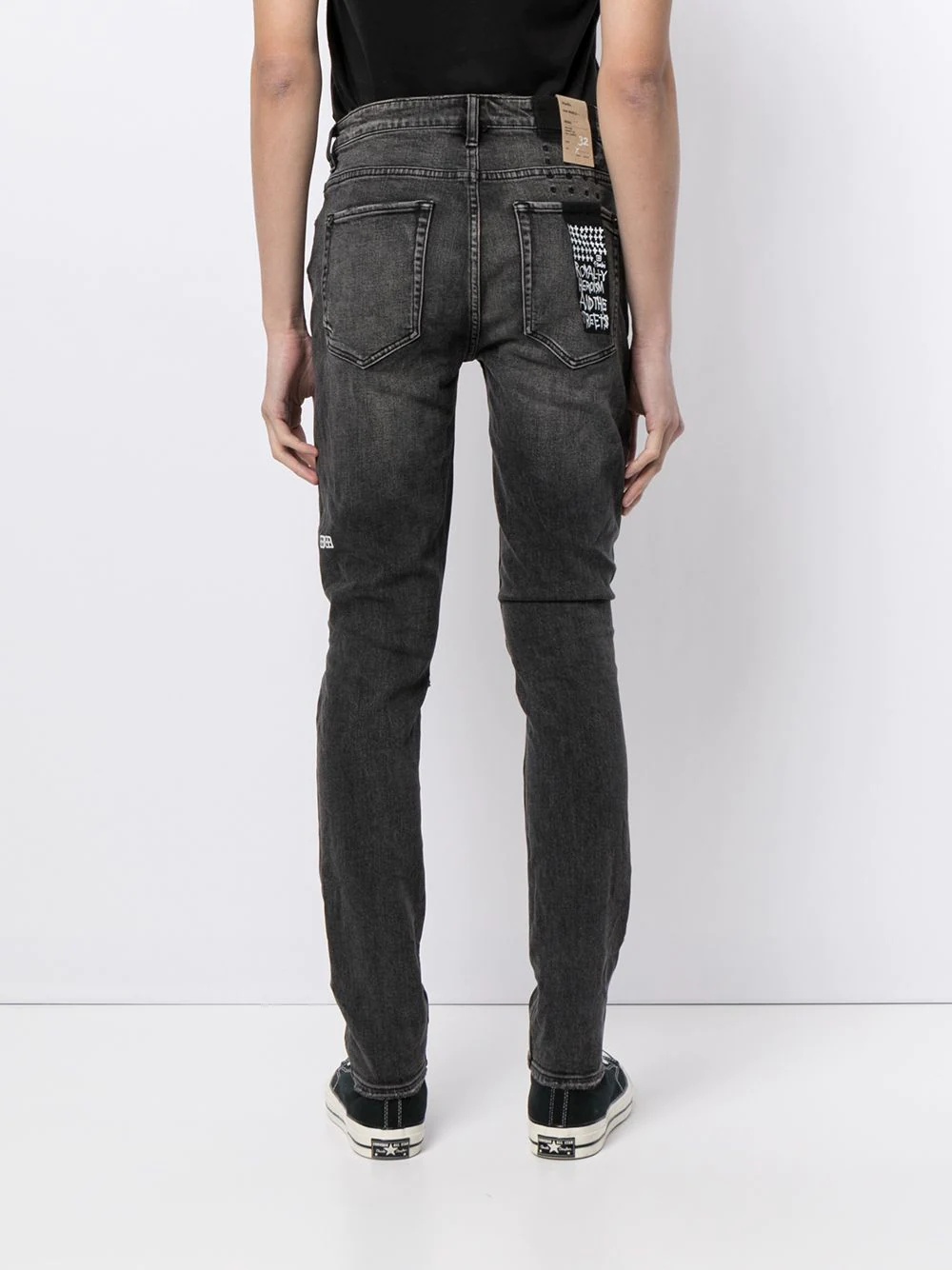 Van Winkle mid-rise skinny jeans - 4