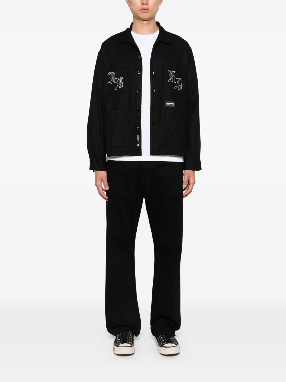 embroidered shirt - 2
