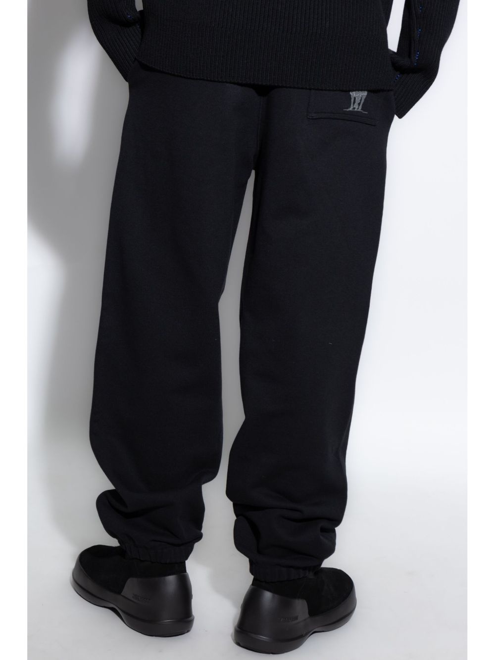 logo printed sweatpants - 4