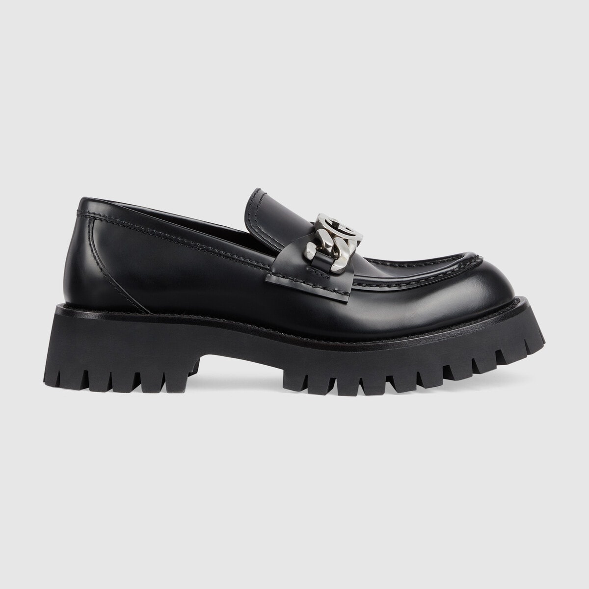 Women's lug sole loafer - 1