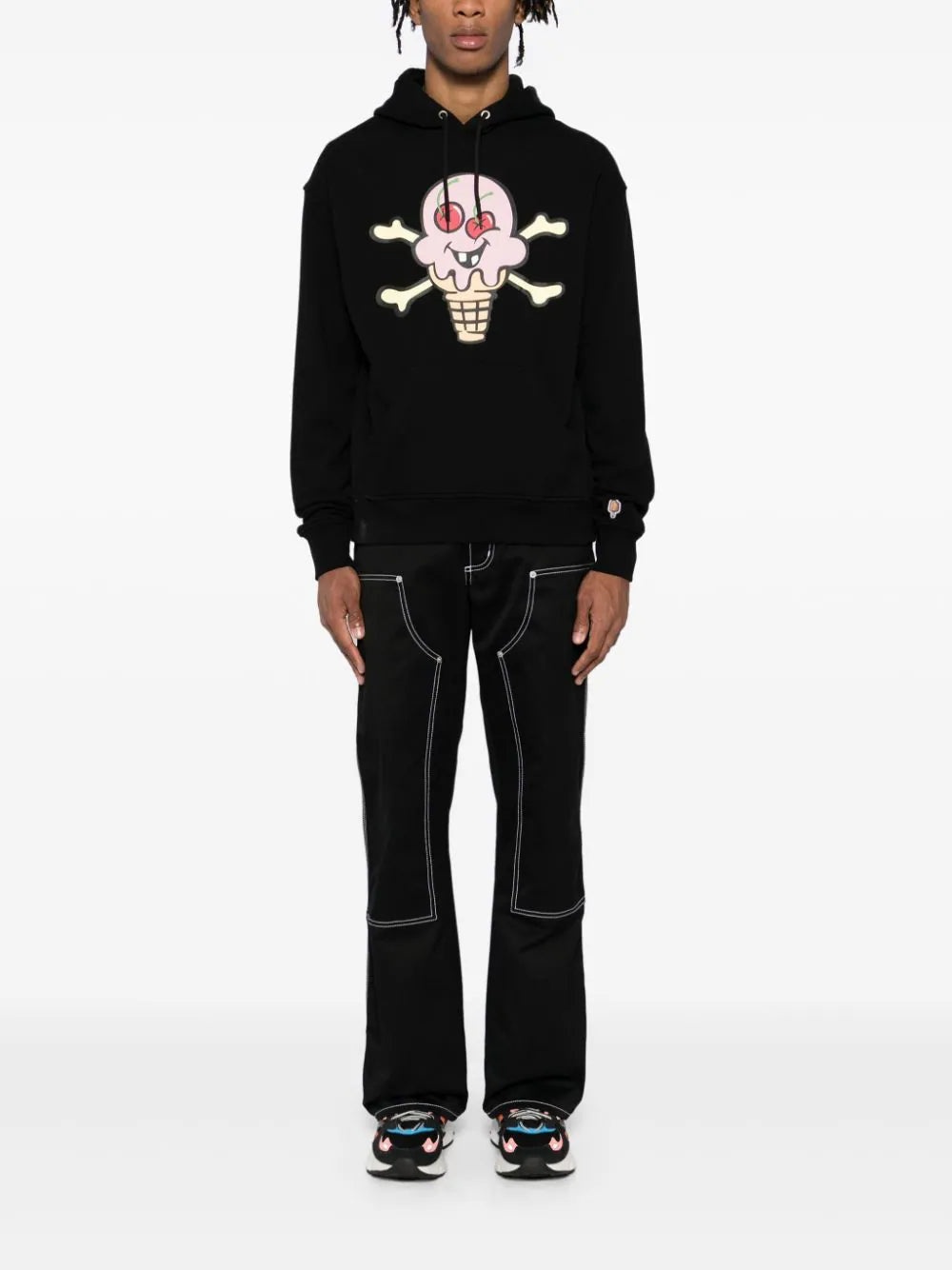 LOGO-PRINT HOODIE - 2