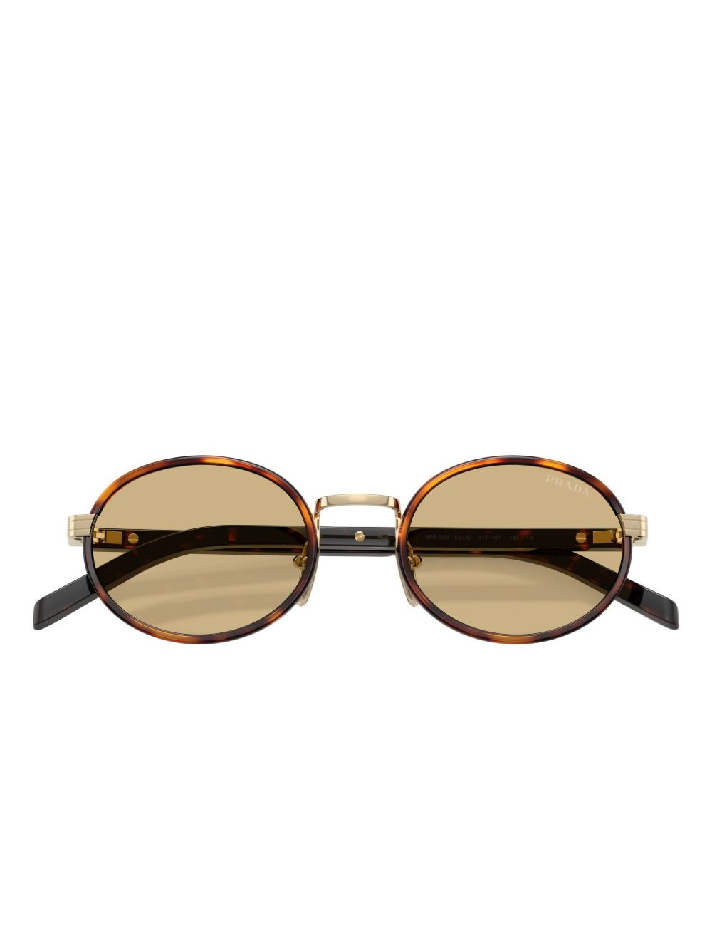 tortoiseshell round-frame sunglasses - 5