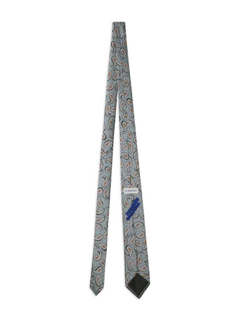 Burberry paisley-print tie outlook