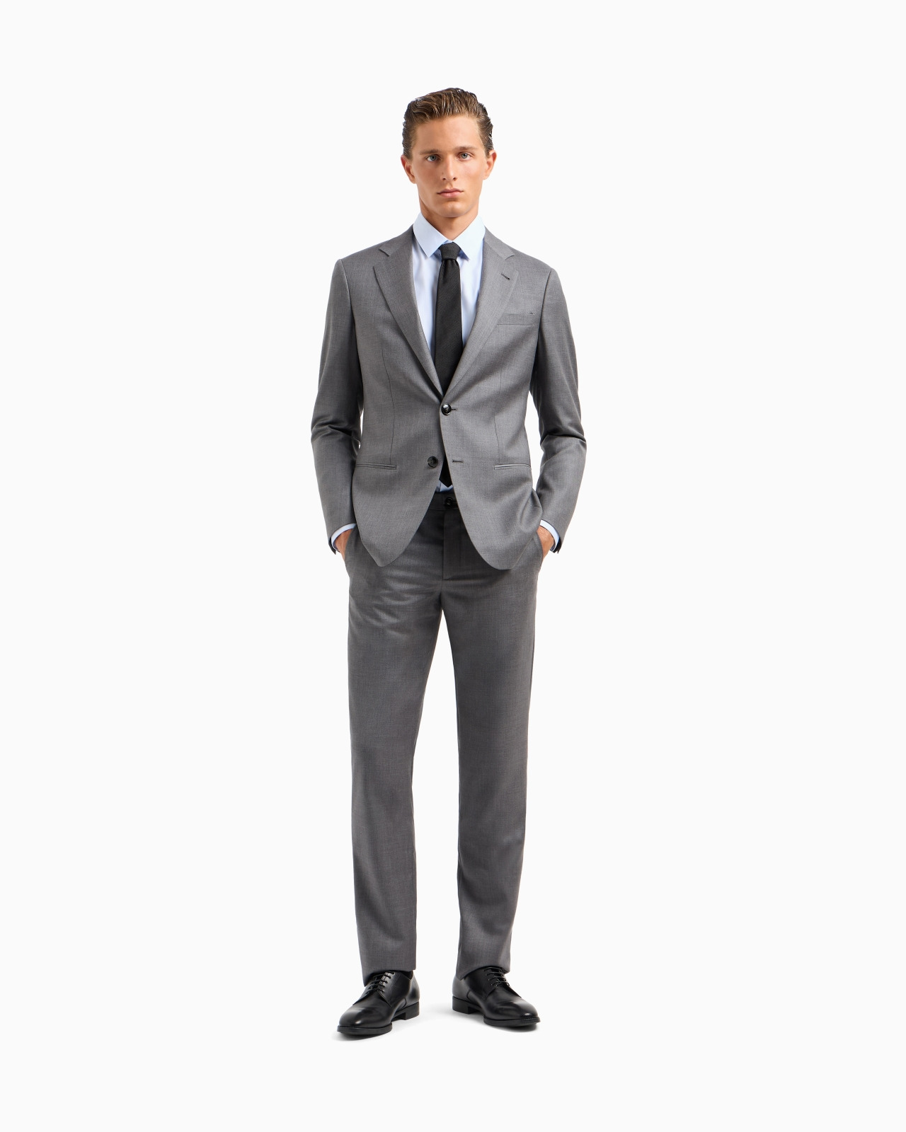 Single-breasted Soho Line suit in virgin wool and cashmere - 2
