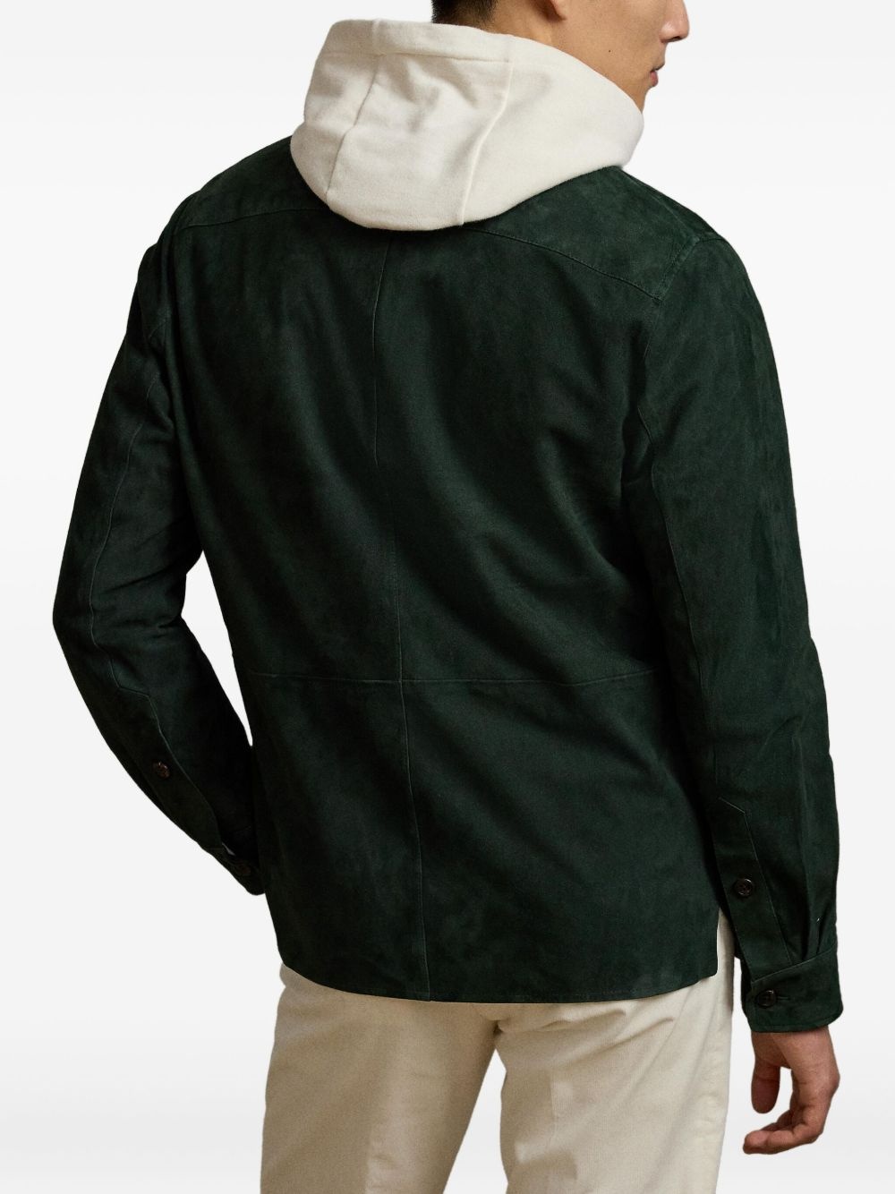 suede shirt jacket - 4