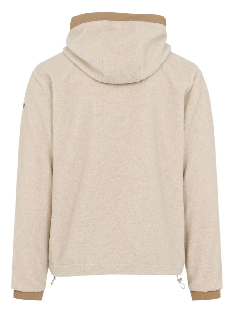 Moncler Teddy hooded jacket outlook