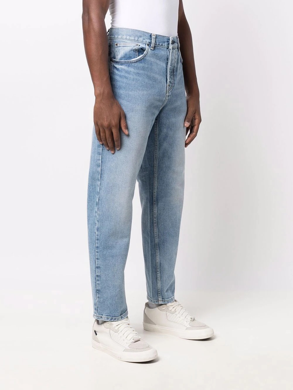 high-rise tapered jeans - 3