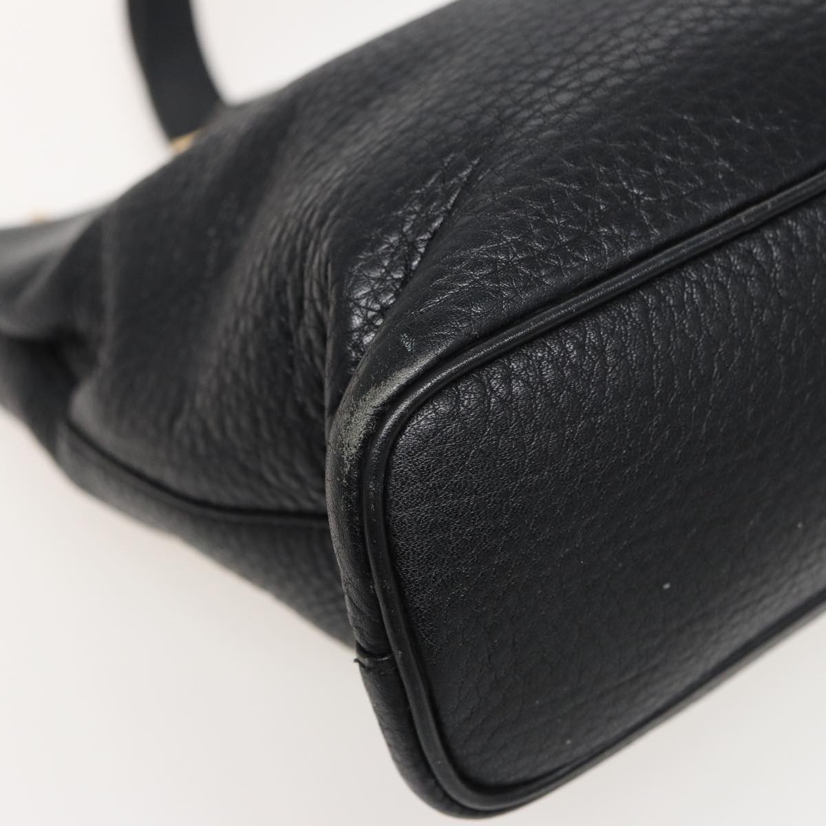 Burberry Hand Bag Leather Black - 14