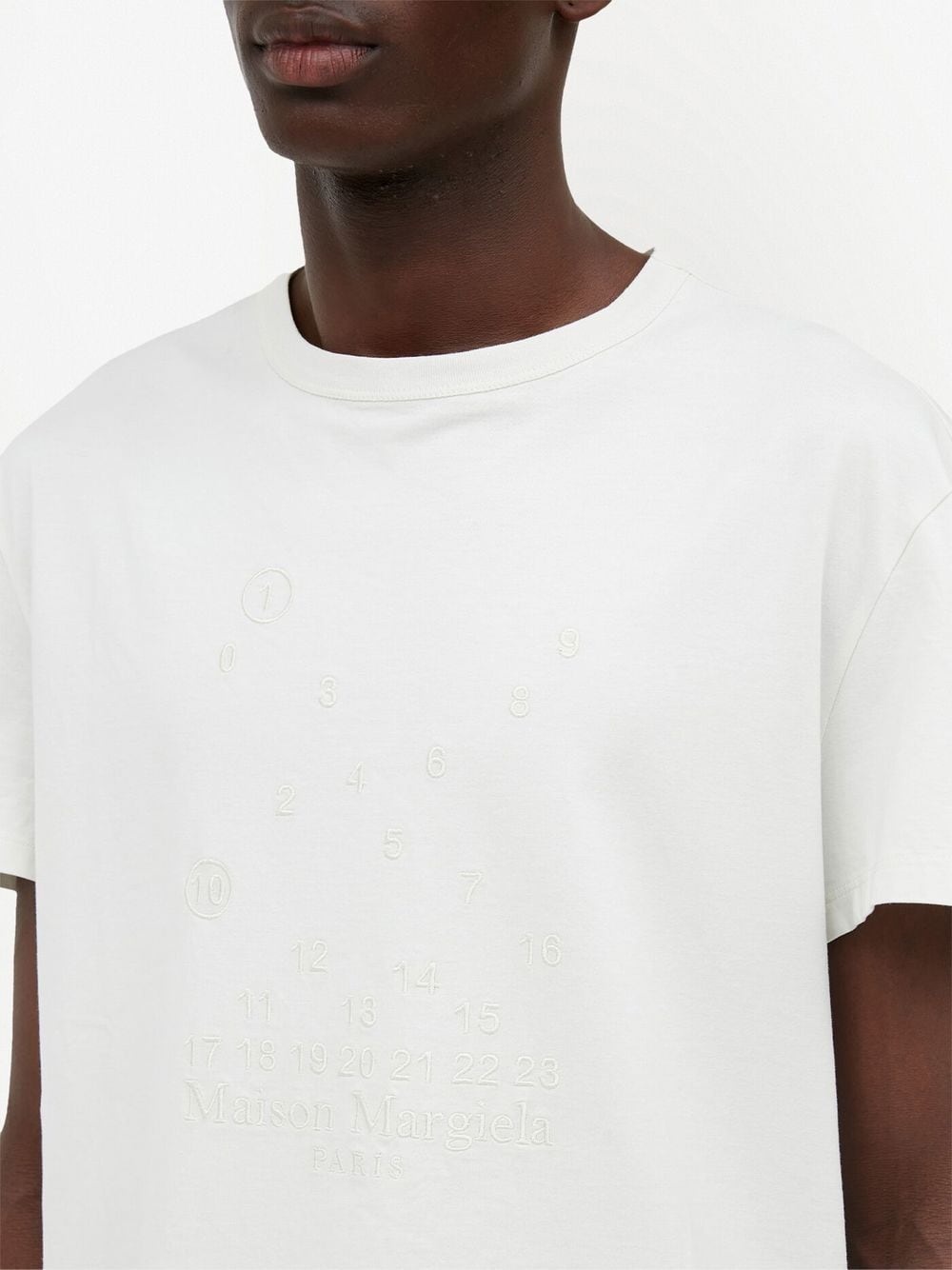 crew neck cotton T-shirt - 6