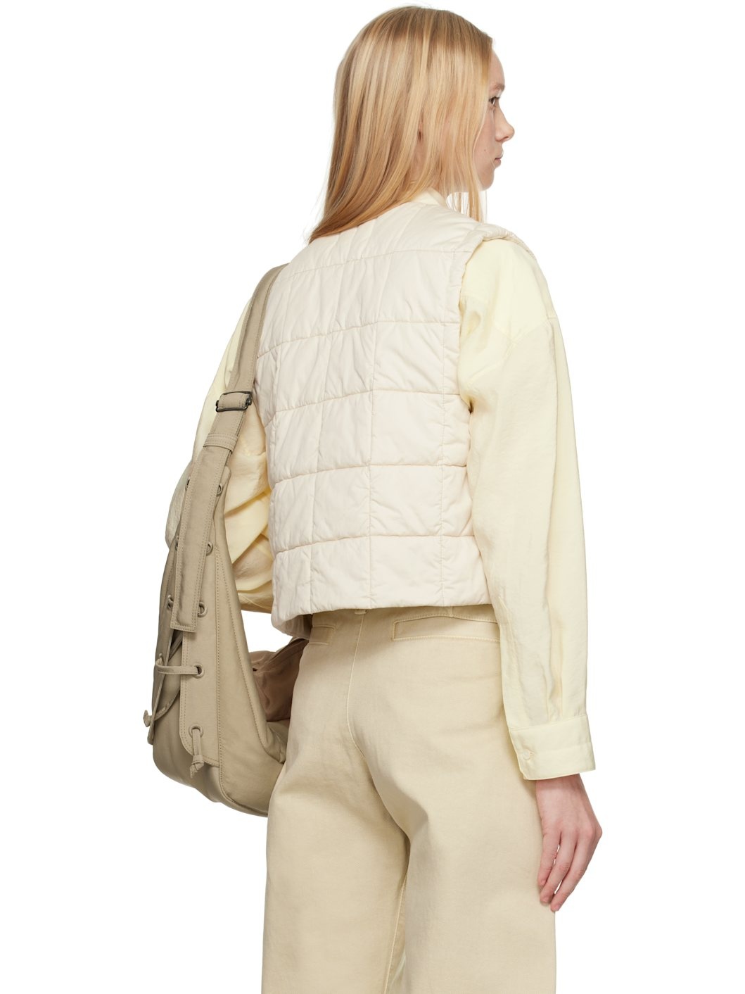 Off-White Wadded Vest - 3