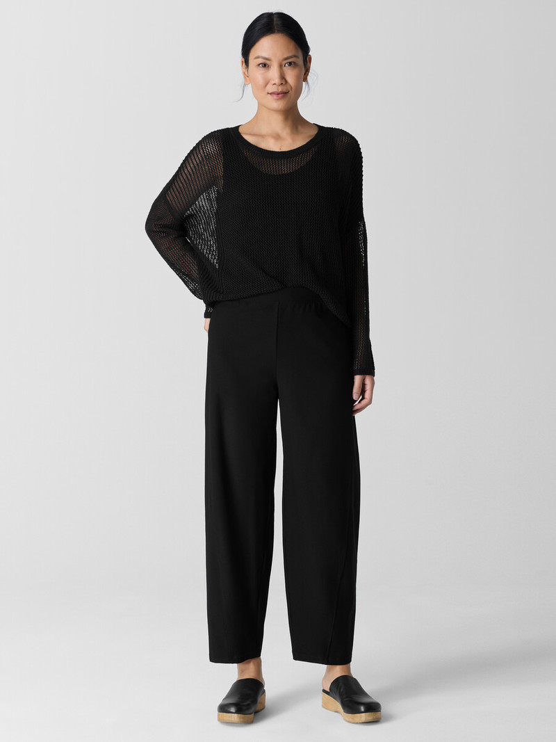 EILEEN FISHER Washable Stretch Crepe Lantern Pant outlook